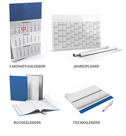 Exemplarische Darstellung Kalender